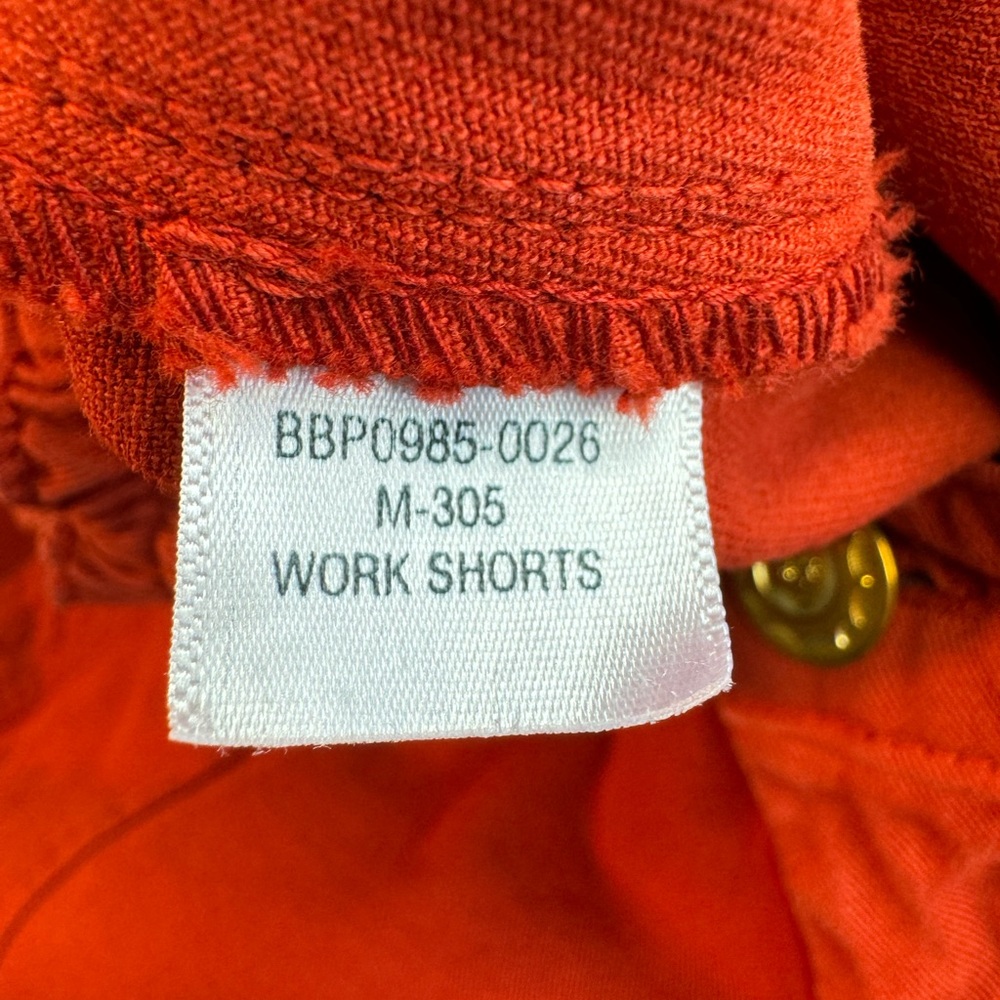Big Bud Press Work Shorts Burnt Terracotta Size 3XL - Picture 10 of 14
